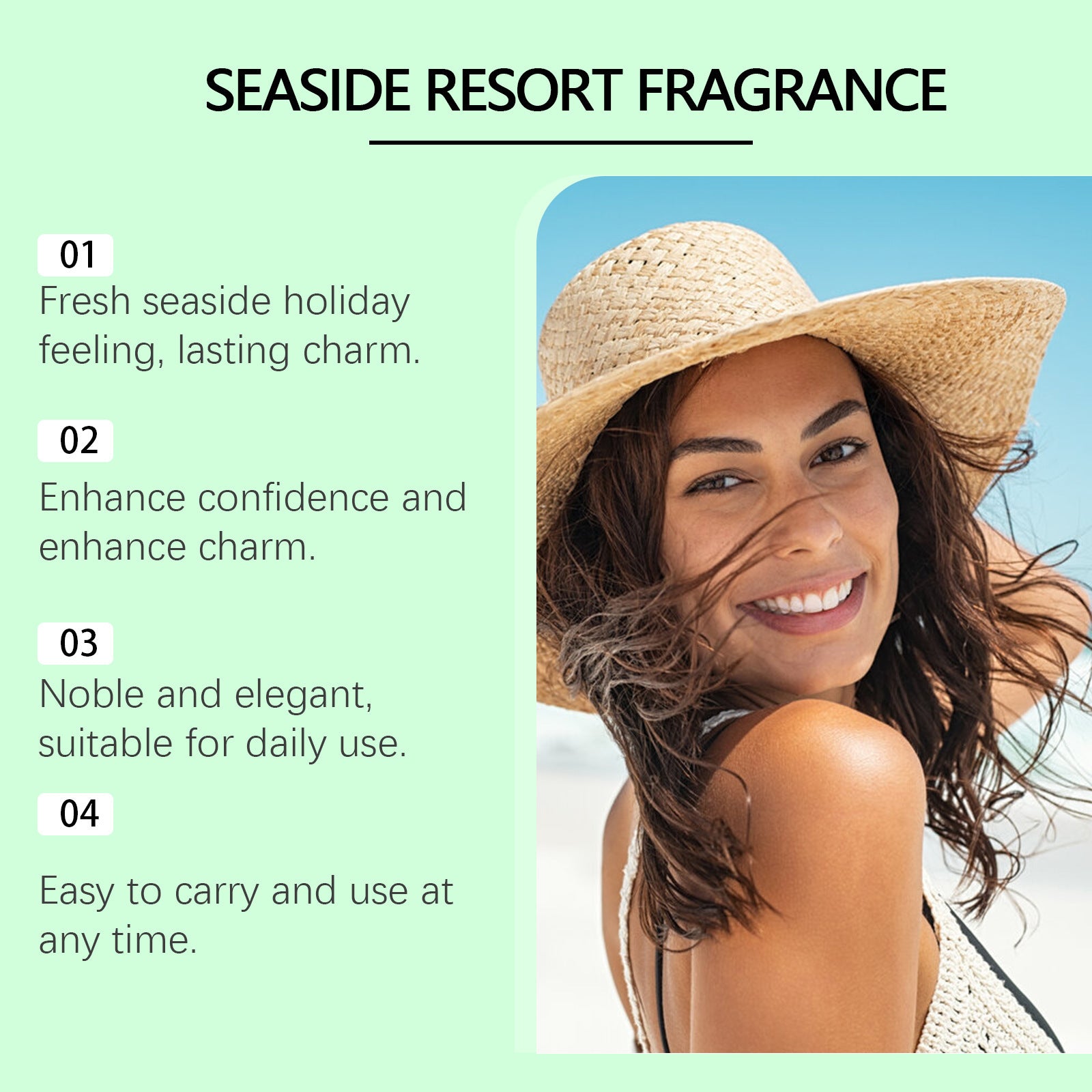 Portable Natural Fragrance Light And Durable Perfume