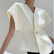 Vest Suit French Style Temperament Top For Women