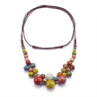 Women's Niche Design Fashion Ethnic Style Beaded Colorful Necklace