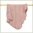 Knitted Baby Blankets Newborn Swaddle Wrap Ruffle