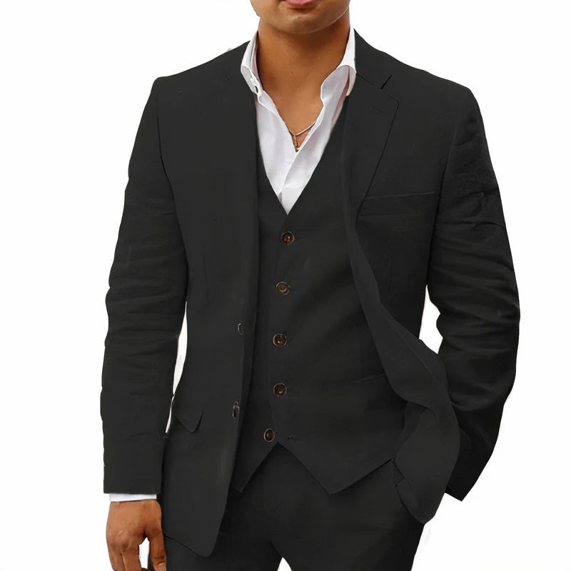 Casual Suit Groom Wedding Banquet Suit