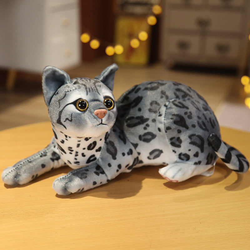 Simulation Cat Doll Plush Toys Long Pillow Children Doll