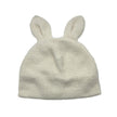 Cute Sweet Girl With Small Milk Bunny Ears Knitted Woolen Hat