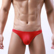 Ultra-thin Translucent Ice Silk Men's Triangle Underwear U Pouch