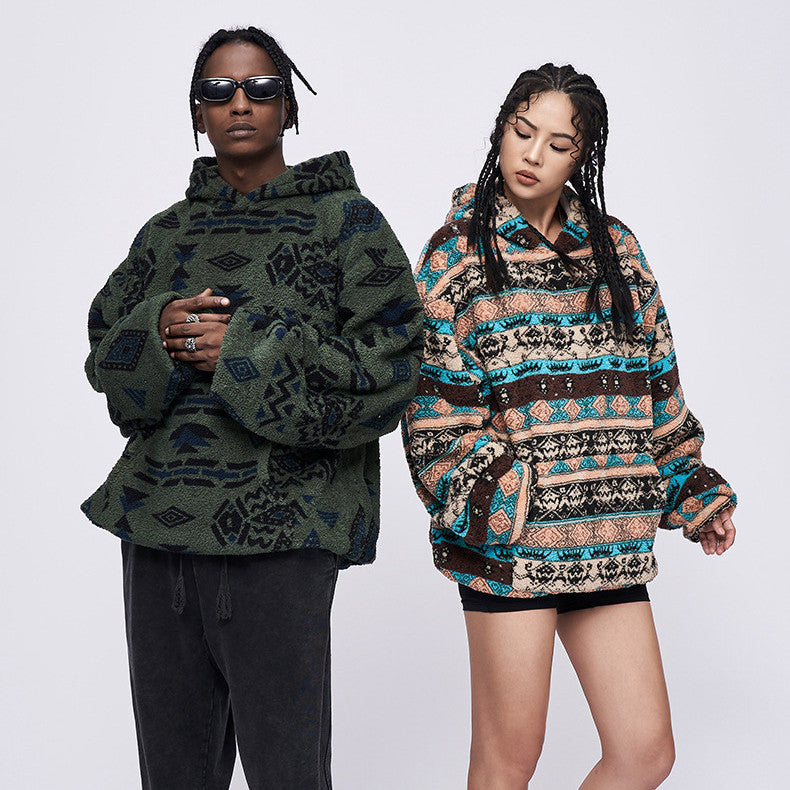 Men's Fashion Casual Loose Sweatshirt Top hoodie