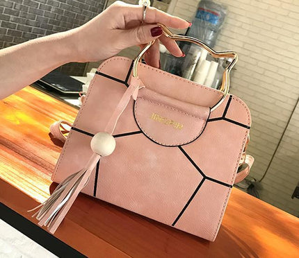 Women's Fashion Casual Cat Portable Printed Shoulder Bag