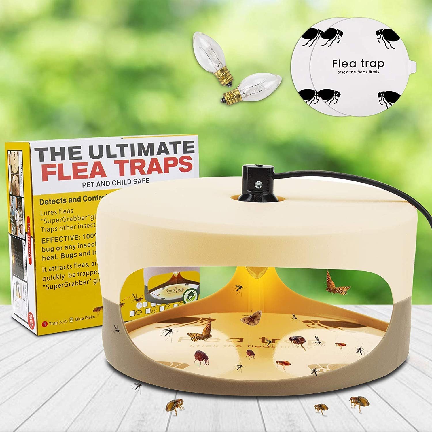 Pet Household Flea Lamp Without Pesticides