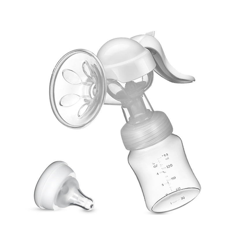 Manual breast pump