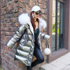 Long Slim Slimming Fur Coat