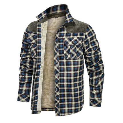 Fleece Thick Casual Fit Men Warm Jacket