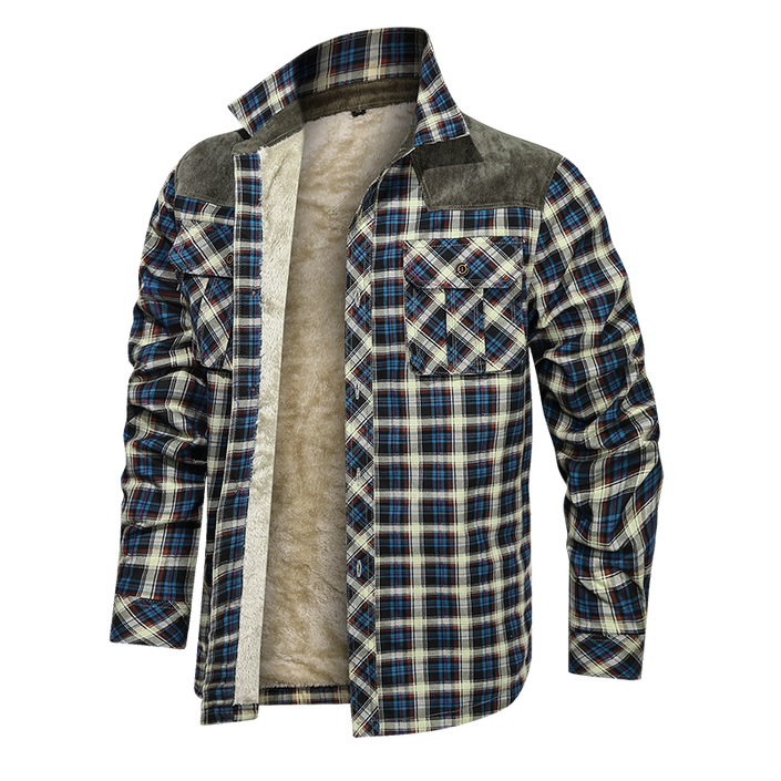 Fleece Thick Casual Fit Men Warm Jacket