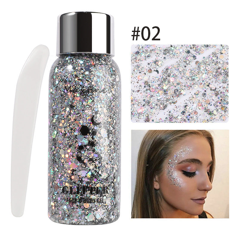 Sequin Gel Nightclub Liquid Eye Shadow Suit