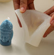 Three Faced Buddha Head Chinese Element Shape Candle Diy Silicone Mold