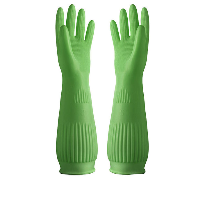 Thick Rubber Plastic Waterproof Wear Resistant Gloves