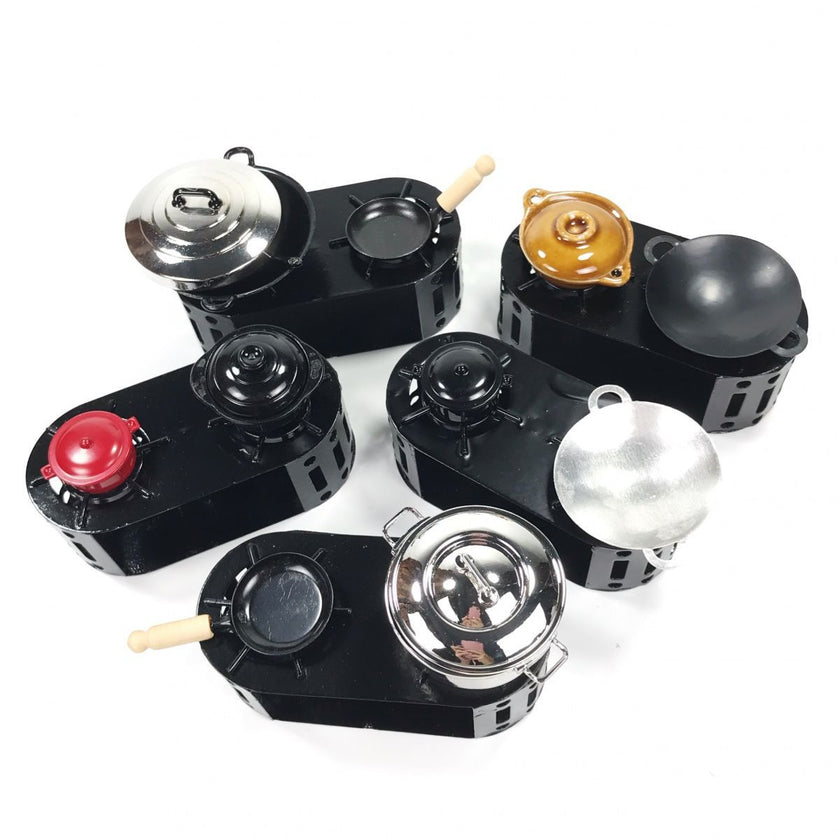 Mini Kitchen Alloy Stove Toy