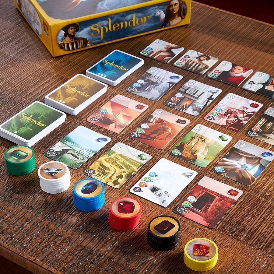 Party Family Board Game Card Is Bright