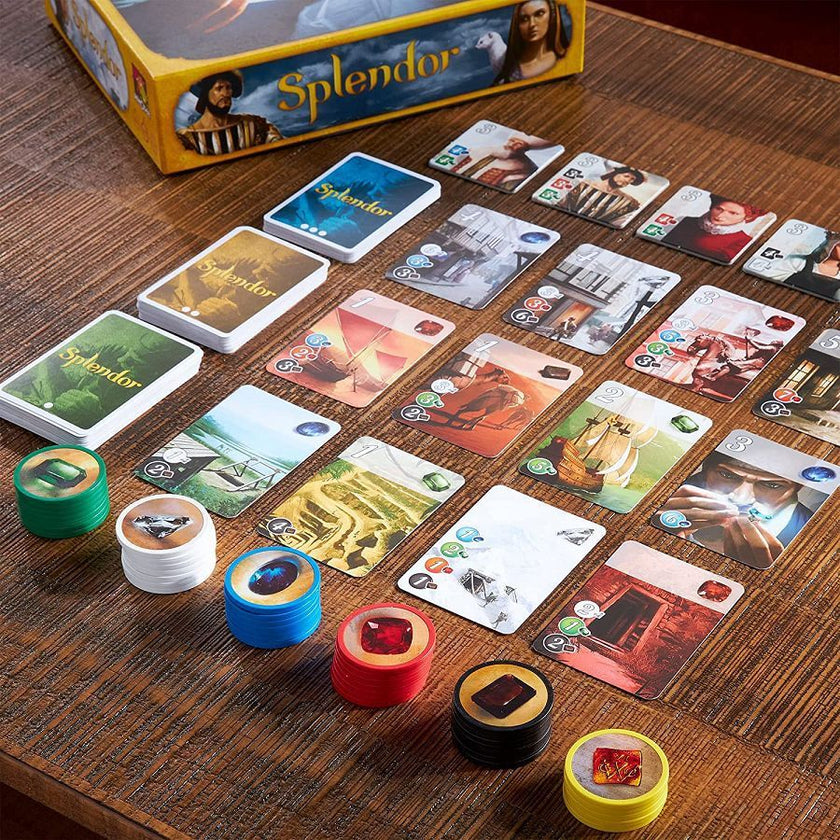 Party Family Board Game Card Is Bright