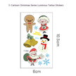 Children's Christmas Luminous Tattoo Face Pasters