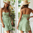 Lace chrysanthemum beach dress