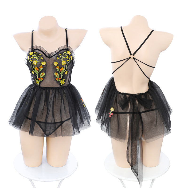 The Headdress Is Puffy And Pure Desire Seductive Underwear Uniform