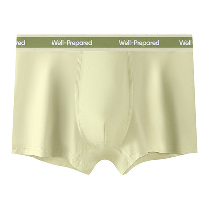 Men's Color Blocked Breathable Pure Cotton Underwear