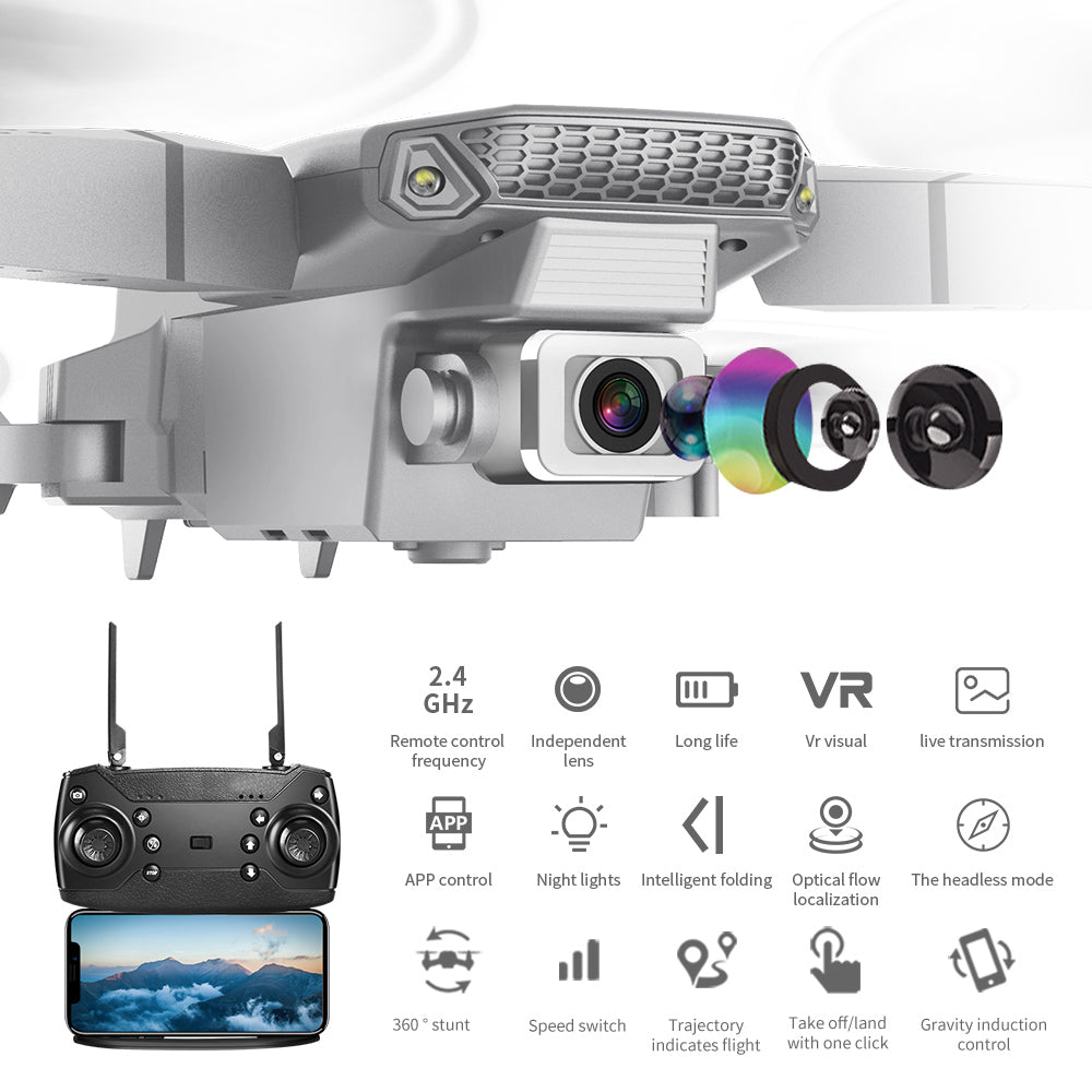 Folding Quadcopter Remote Control Drone