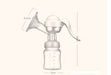 Manual breast pump