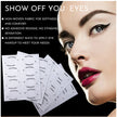 New Eyeliner Eye Makeup Eyeshadow Makeup Template Makeup Sticker 4 Pieces Reusable And Flexible Eyeliner Tape & Eyeshadow