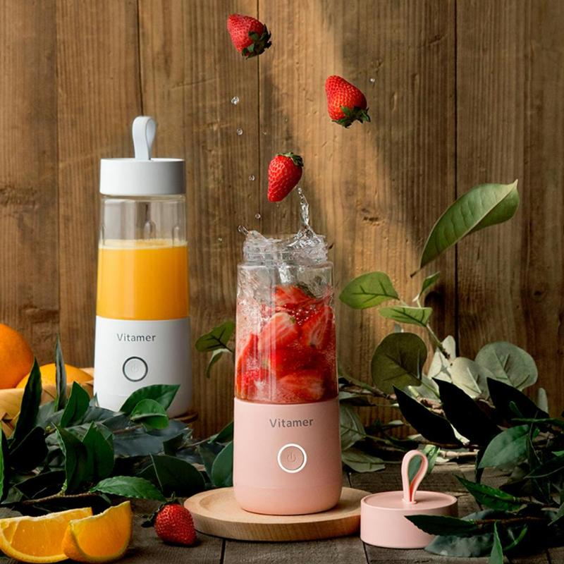 Alpscommerce Portable Blender Juicer Electric USB Rechargeable Mixer