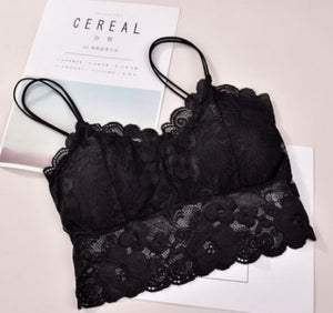 Lace wrapped chest tube top summer anti-light bra vest one-piece underwear beauty back bottom