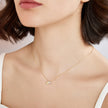 Mid-ancient Classic Style Necklace S925 Silver Pendant Triangle Elegant Graceful Jewelry