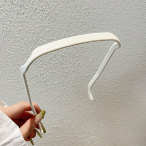 Headband For Thick Curly Hair, Thick Hair Medium Headbands For Women Invisible Hair Hoop, Square Headband Like Sunglasses, Curly Thick Hair Large Headband, Hairstyle Fixing Tool For Curly Hair