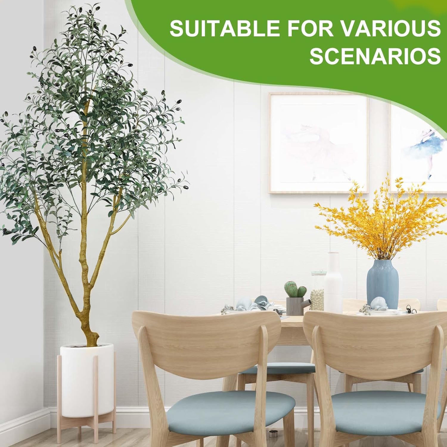 Artificial Olive Tree 74.8 Inches
