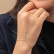 Small Rice-shaped Beads Rice Beads Zircon Pearl Ring Chain Love Finger Chain Ornament