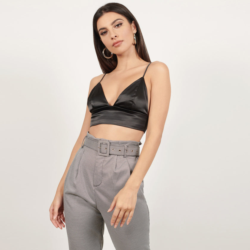 Nightclub Women's Sexy Tube Top Underwear Seamless Babes Straps