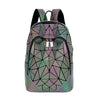 Luminous Makeup Bag Lattice Design Geometric Bag