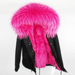 Loose short fur coat