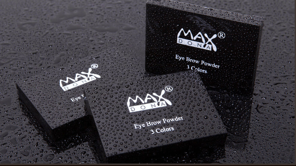 3 color eyebrow powder