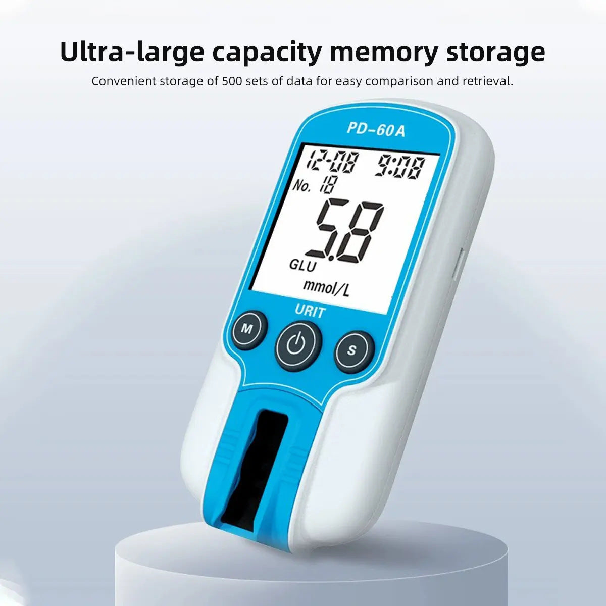 Diabetes Blood Cholesterol Uric Acid Glucose Meter