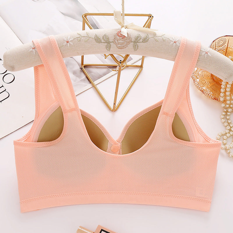 Nursing Mother Beauty Back Thin Underwear Comfortable And Breathable Adjustable Mother Bra