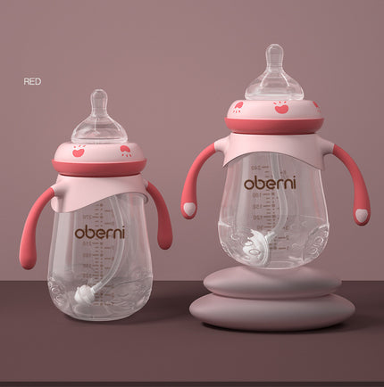 Wide Caliber Baby Milk Anti-Colic, Baby Bottle Anti-Fall