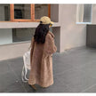 Teddy Fleece Ultra-Soft Quilted Thick Long Coat