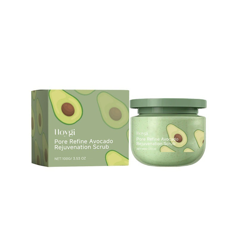 Avocado Ice Cream Facial Scrub Body Cleaning