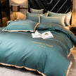 Four-piece bedding set with pure cotton cover