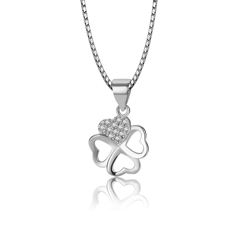 Four Leaf Clover Necklace Pendant
