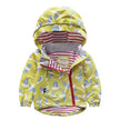 Children's hooded trench coat