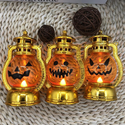 Halloween Decoration Pumpkin Lamp Vintage