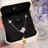 S925 Sterling Silver Butterfly Necklace For Women