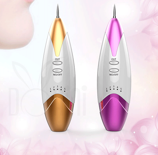 Small White Point Pen Tool Skin Care Laser Mole Tattoo Freckle Removal Pen LCD Sweep Spot Mole Removing