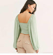 Matcha green shirt T-shirt women top